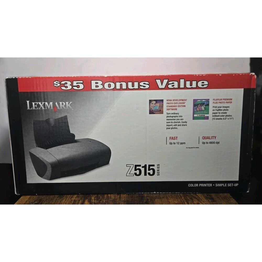 Lexmark Color Printer Z515 Easy Set Up - Brand New